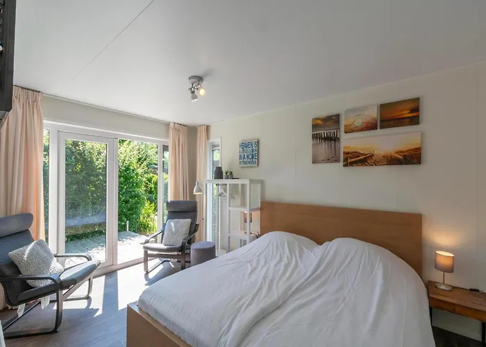 In Texel Near And Forest Sint Maartensvlotbrug